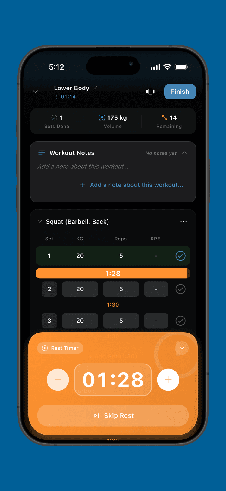 Rest Timers